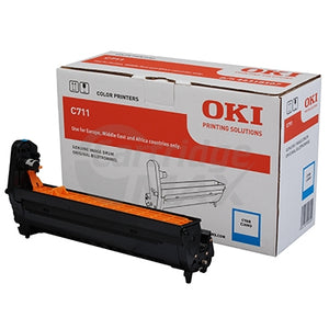 Oki Original C711N Drum Unit Cyan - 20,000 pages (44318511)