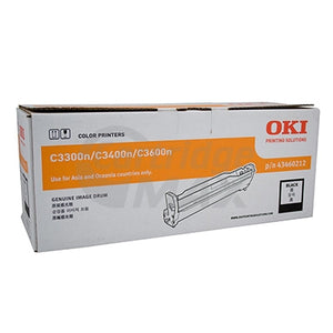 OKI C3300/ C3400/ C3600 Original Black Drum Unit 15,000 page (43460212)