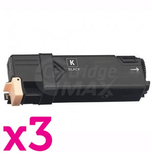 3 x Fuji Xerox DocuPrint C1110 Generic Black Toner Cartridge - 2,000 pages (CT201114)