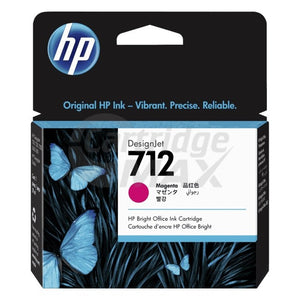 HP 712 Original Magenta Inkjet Cartridge 3ED68A 29ml