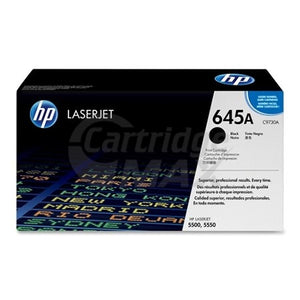 HP C9730A (645A) Original Black Toner Cartridge -13,000 Pages