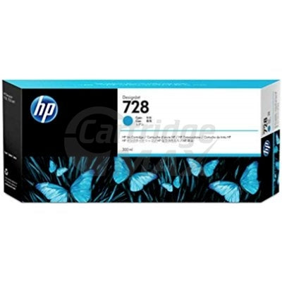 HP 728 Original Cyan 300ML Inkjet Cartridge F9K17A