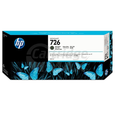 HP 726 Original Matte Black Inkjet Cartridge CH575A