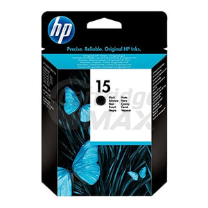 HP 15 Original Black Inkjet Cartridge C6615DA