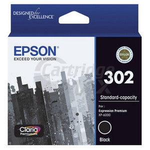 Epson 302 (C13T01V192) Original Black Inkjet Cartridge