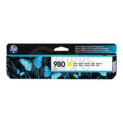 HP D8J09A (980) Original Yellow Inkjet Cartridge - 6,600 Pages
