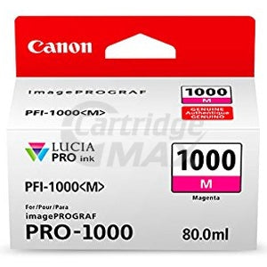 Original Canon PFI-1000M Magenta Ink Cartridge