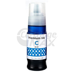 Generic Canon GI61C Cyan Ink Bottle 70ML