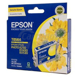 Original Epson T0564 Yellow Ink Cartridge