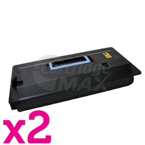 2 x Compatible for TK-710 Black Toner Cartridge suitable for Kyocera FS-9530DN