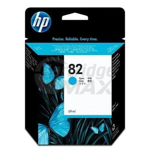 HP 82 Original Cyan Inkjet Cartridge C4911A - 3,200 Pages