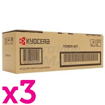 3 x Original Kyocera TK-3174 Black Toner Kit P3050DN