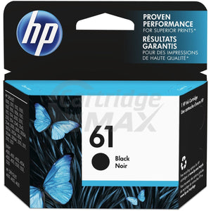 HP 61 Original Black Inkjet Cartridge CH561WA - 190 Pages