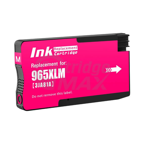 HP 965XL Generic Magenta High Yield Inkjet Cartridge 3JA82AA - 1,600 Pages
