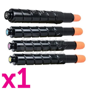 4 Pack Canon TG-48 (GPR-33) Generic Toner Cartridges [1BK,1C,1M,1Y]