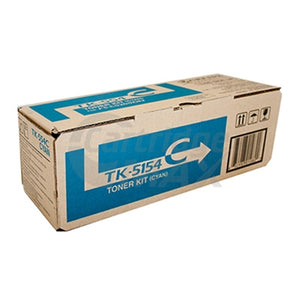 Original Kyocera TK-5154C Cyan Toner Cartridge M-6535CDN, P-6035CDN