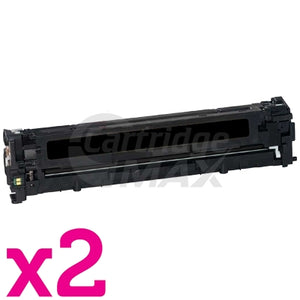 2 x Generic Canon CART-316BK Black Toner Cartridge