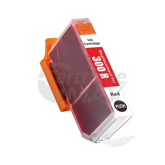 Generic Canon PFI-300R Red Ink Cartridge