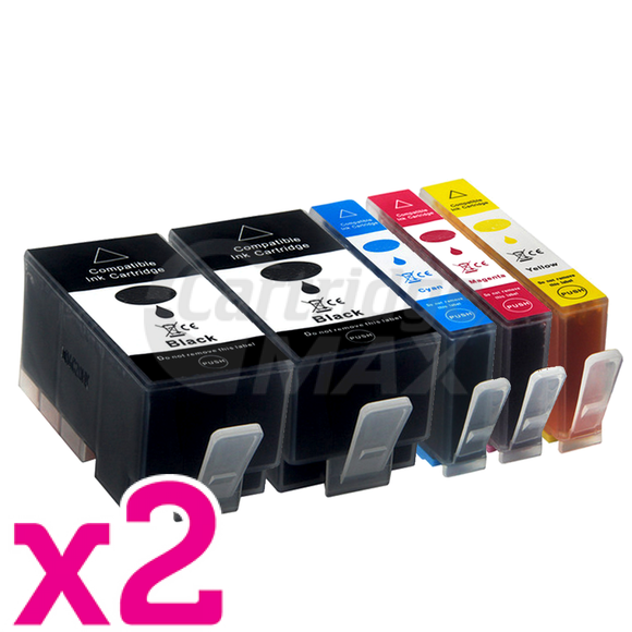 10 Pack HP 915XL Generic High Yield Inkjet Cartridge 3YM22AA - 3YM19AA [4BK,2C,2M,2Y]