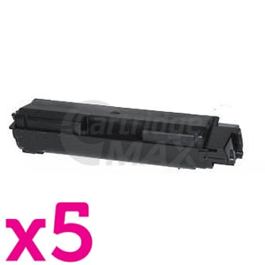 5 x Compatible TK-5154K Black Toner Cartridge For Kyocera M-6535CDN, P-6035CDN