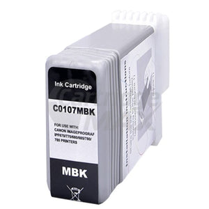 Generic Canon PFI-107MBK Matte Black Ink Cartridge