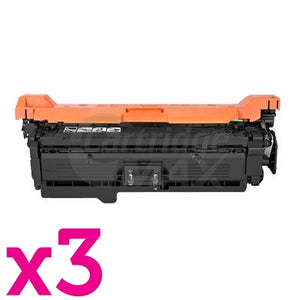 3 x HP CF320A (652A) Generic Black Toner Cartridge  - 11,500 Pages