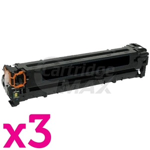 3 x Generic Canon CART-416BK Black Toner Cartridge