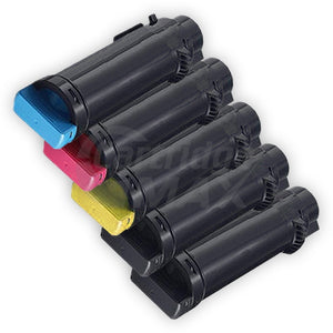 5 Pack Generic Fuji Xerox DocuPrint CP315, CM315 Toner Cartridges (CT202610-CT202613)