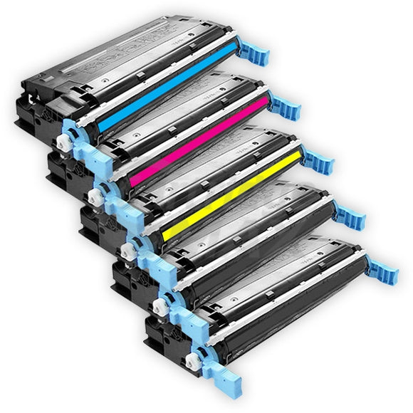 5 Pack HP Q5950A-Q5953A (643A) Generic Toner Cartridges [2BK,1C,1M,1Y]