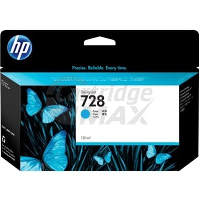 HP 728 Original Cyan 130ML Inkjet Cartridge F9J67A