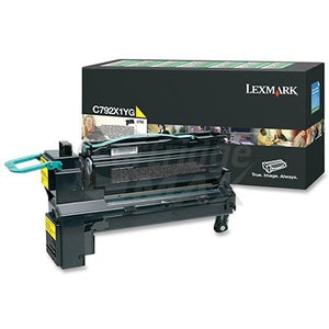 Lexmark (C792X1YG) Original C792DE Yellow High Yield Toner