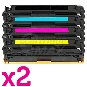 2 sets of 4 Pack HP CF400X-CF403X (201X) Generic Toner Cartridges [2BK,2C,2M,2Y]