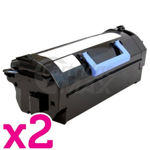 2 x Dell B5460DN, B5465DNF Generic Toner Cartridge