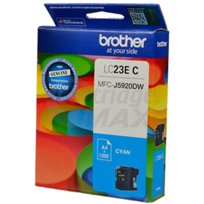 Original Brother LC-23EC Cyan Ink Cartridge