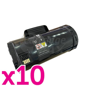 10 x Generic Fuji Xerox ApeosPort-VII P5021, DocuPrint P475 AP Black High Yield Toner Cartridge (CT203366)