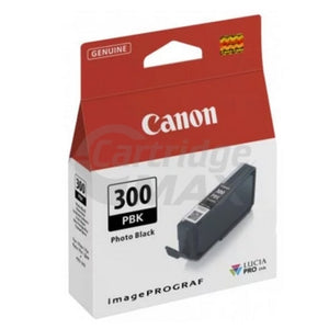 Original Canon PFI-300PBK Photo Black Ink Cartridge