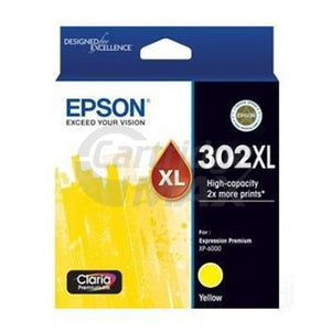 Epson 302XL (C13T01Y492) Original Yellow High Yield Inkjet Cartridge