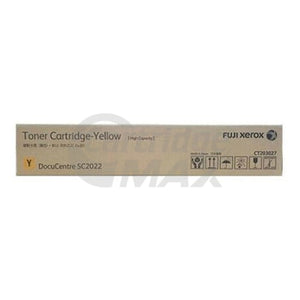 Fuji Xerox DocuCentre SC2022 Original Yellow Toner Cartridge CT203027 - 14,400 pages