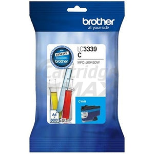 Brother LC-3339XLC Original High Yield Cyan Ink Cartridge