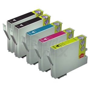 5 Pack Generic Epson T0631-T0634 series [2BK,1C,1M,1Y]