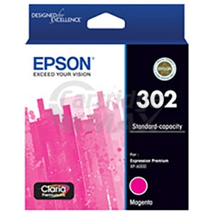 Epson 302 (C13T01W392) Original Magenta Inkjet Cartridge