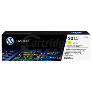 HP CF402A (201A) Original Yellow Toner Cartridge - 1,400 Pages