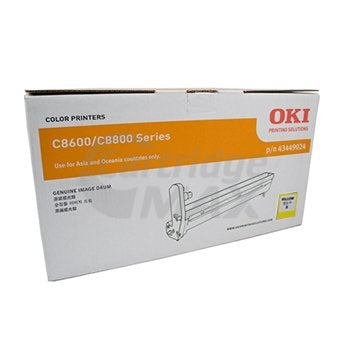 OKI Original C8600/C8800 Yellow Drum Unit-20,000 pages (43449021)