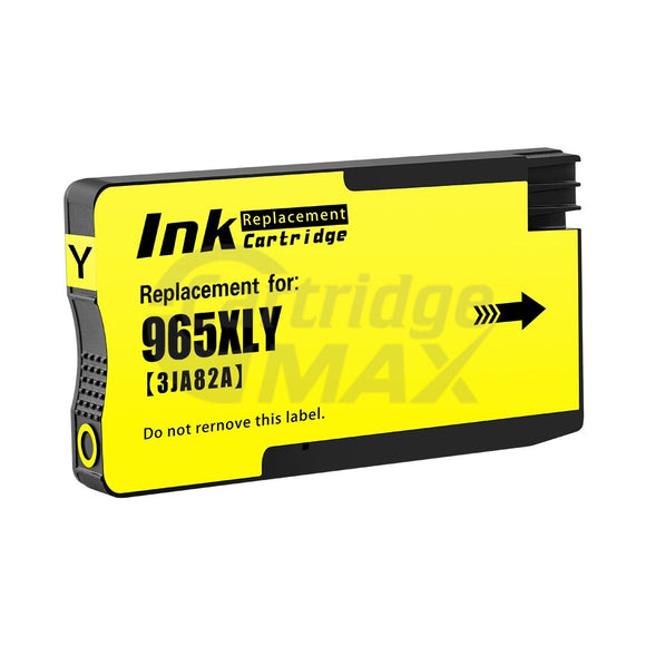 HP 965XL Generic Yellow High Yield Inkjet Cartridge 3JA83AA - 1,600 Pages