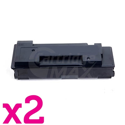 2 x Compatible for TK-344 Black Toner Cartridge suitable for Kyocera FS-2020D