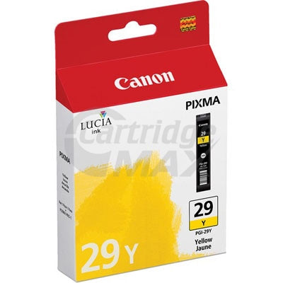 Original Canon PGI-29Y Yellow Ink Cartridge