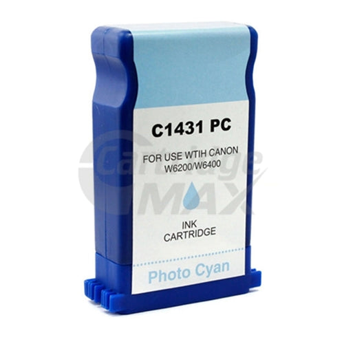 Generic Canon BCI-1431PC Photo Cyan Ink Cartridge - 130ML