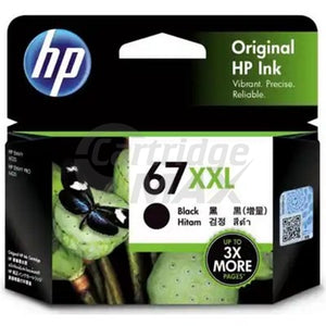 HP 67XXL Original Black Extra High Yield Inkjet Cartridge 3YM59AA - 400 Pages