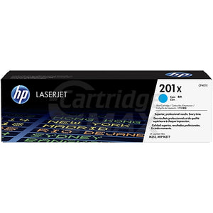 HP CF401X (201X) Original Cyan Toner Cartridge - 2,300 Pages