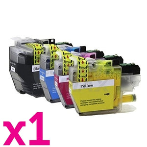 4 Pack Brother LC-3329XL High Yield Generic Ink Cartridges Combo [1BK, 1C, 1M, 1Y]